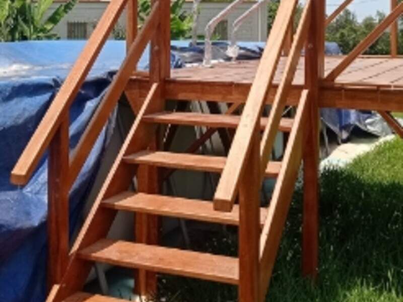 escaleras de madera - Muebles Longoria | Construex