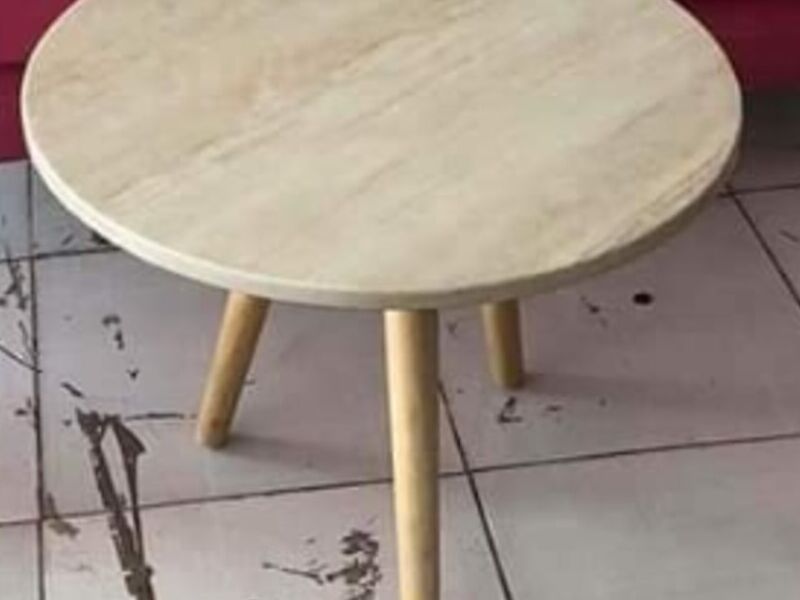 Mesa de centro de sala de madera - Muebles DEO | Construex