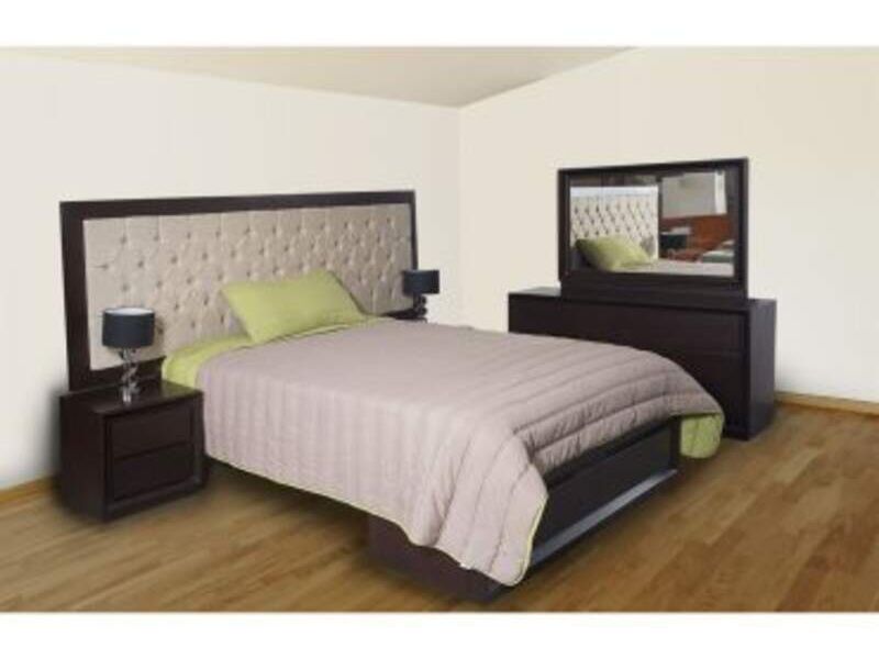 Mueble de dormitorio marrón - Muebles Maldonado | Construex