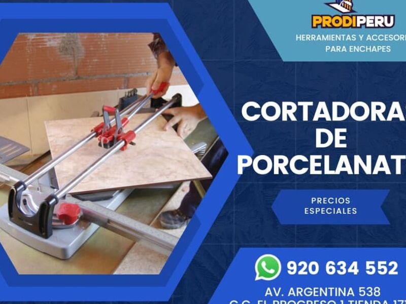 Cortadoras Porcelanato Lima - Prodi Perú | Construex
