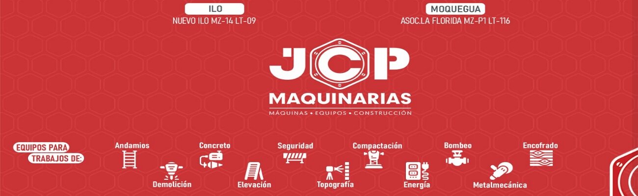 JCP Maquinarias | Construex