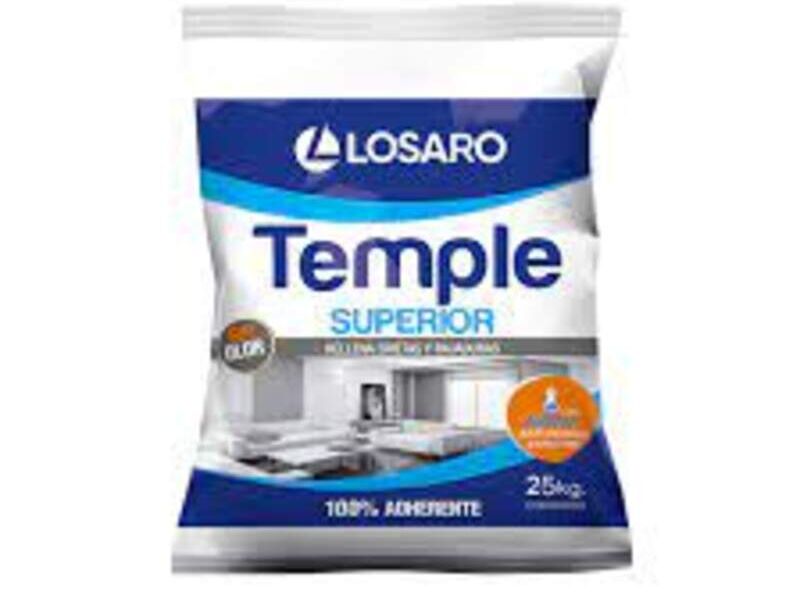 TEMPLE BLANCO 25KG CLASICO "LOSARO" Lima - Mhs Ferreteria Y Servicios Industriales Sac | Construex