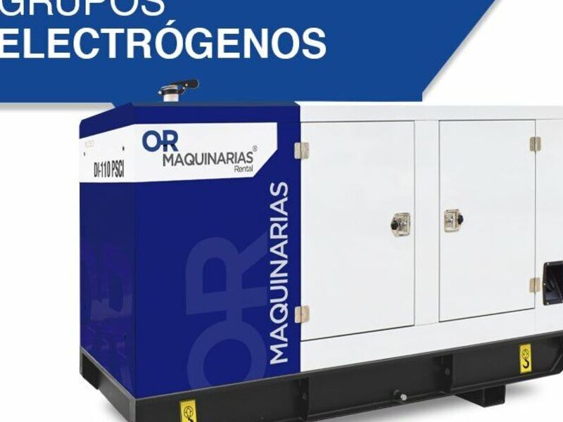 Grupos electrógenos Peru - OR Maquinarias | Construex