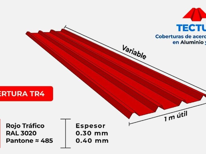 Calamina TR4 Rojo Trafico Perú - TECTUM | Construex