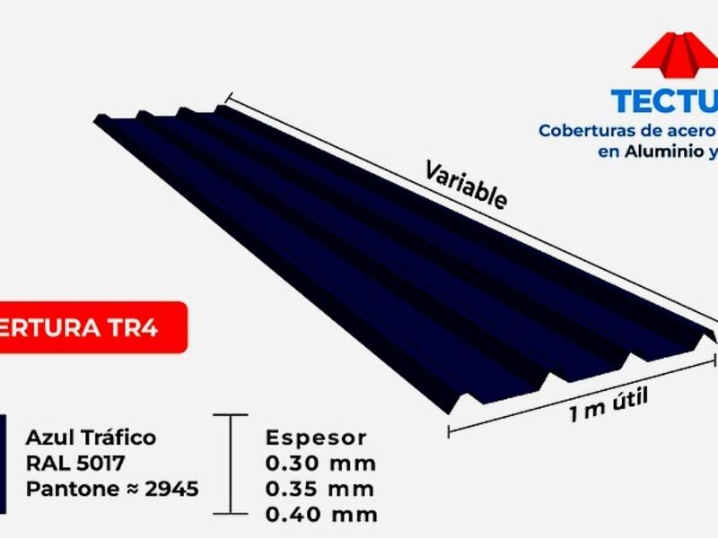 Calamina TR4 Azul Tráfico Perú - TECTUM | Construex