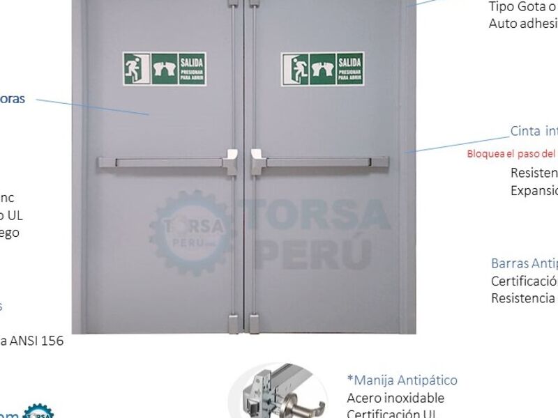 Puertas cortafuego - TORSA_PERU | Construex