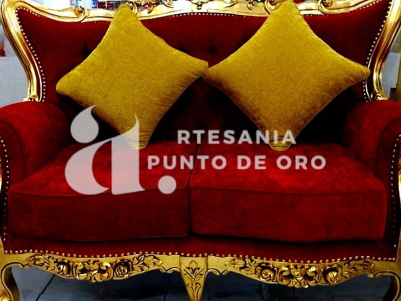 Sofa Vintage Vino Peru - Punto de Oro | Construex