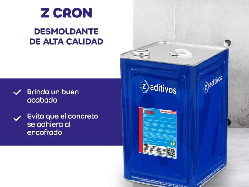 Desmoldante Z Cron Villa el Salvador - Z Aditivos | Construex
