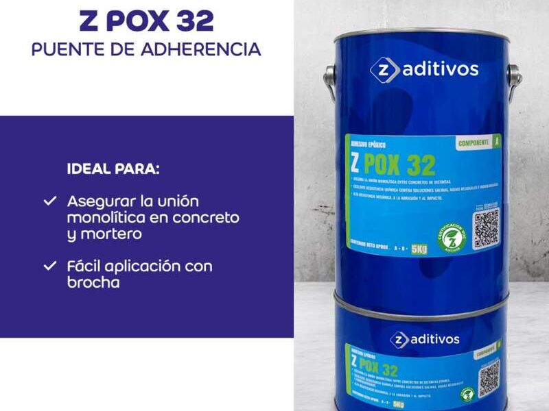 Pegador Z Pox 32 Lima - Z Aditivos | Construex