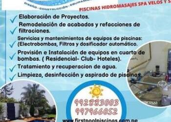 Bombas para piscina Perú - First Pool Piscinas