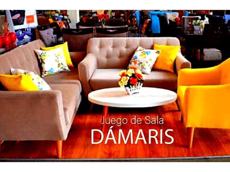 Juego Sala Damaris Peru - Muebles Zart | Construex