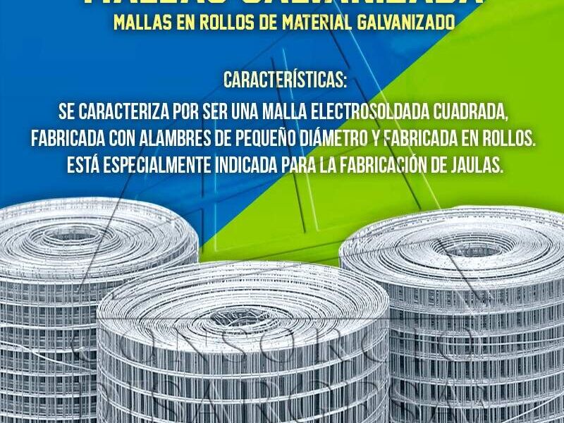 Mallas garvanizadas Consorcio Disagresa Lima - Consorcio Disagresa  | Construex