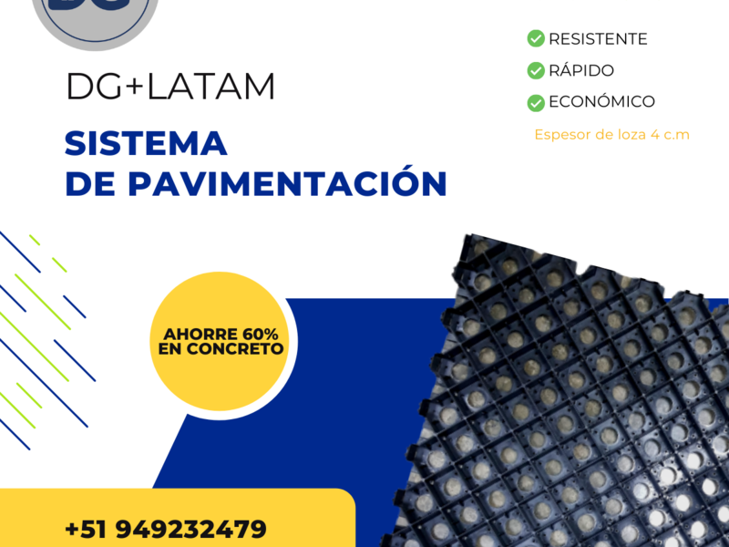 Sistema de pavimentación Lima - DG Latam | Construex