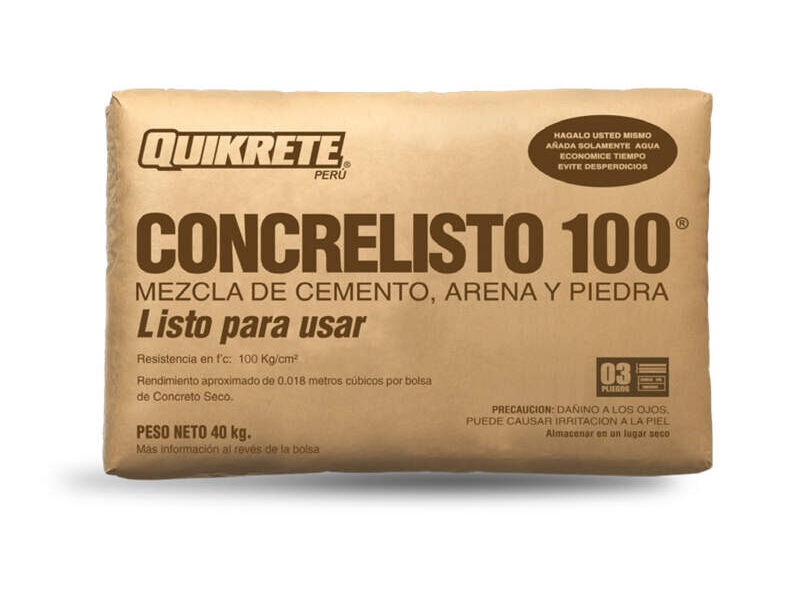 Concreto Concrelisto 100 Santiago de Surco - Quikrete Perú | Construex
