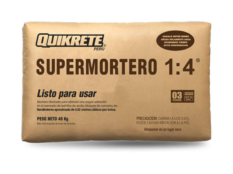 Supermortero Santiago de Surco - Quikrete Perú | Construex