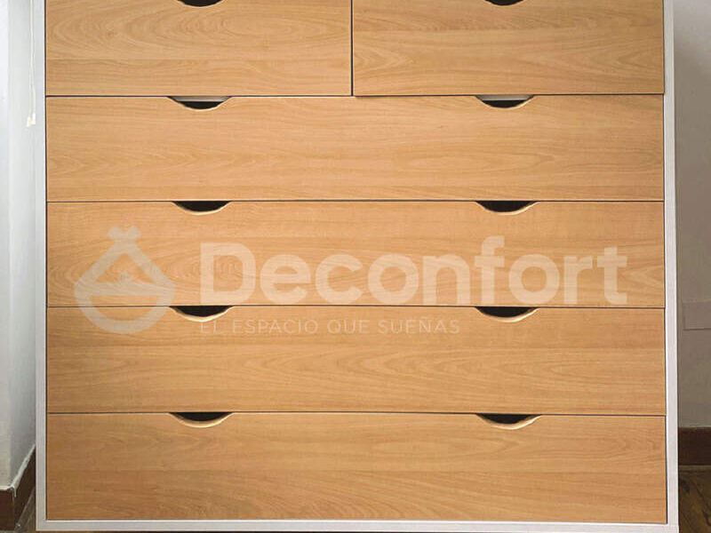 Muebles Aparador nórdico 6 cajones Lima - Deconfort | Construex