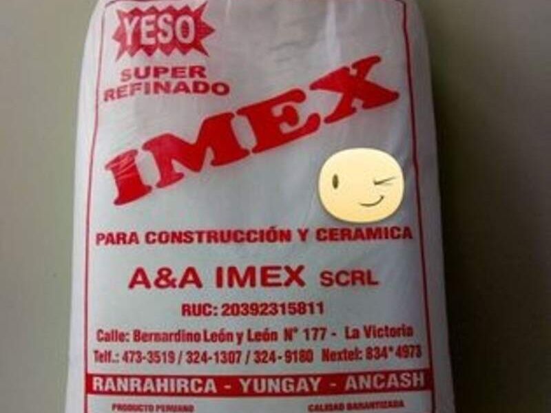Yeso Imex A&A Imex Perú