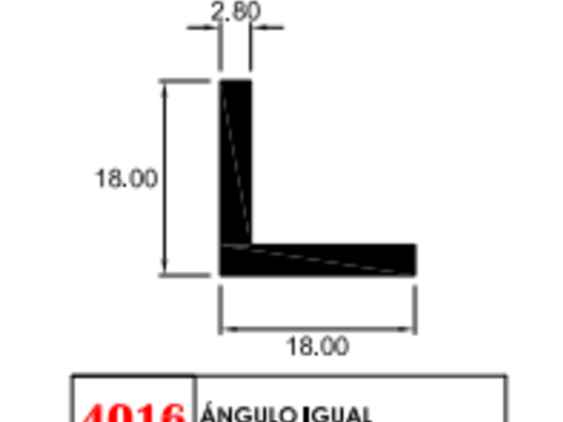 Perfil de Aluminio angulos iguales Surquillo - Grupo AGV | Construex