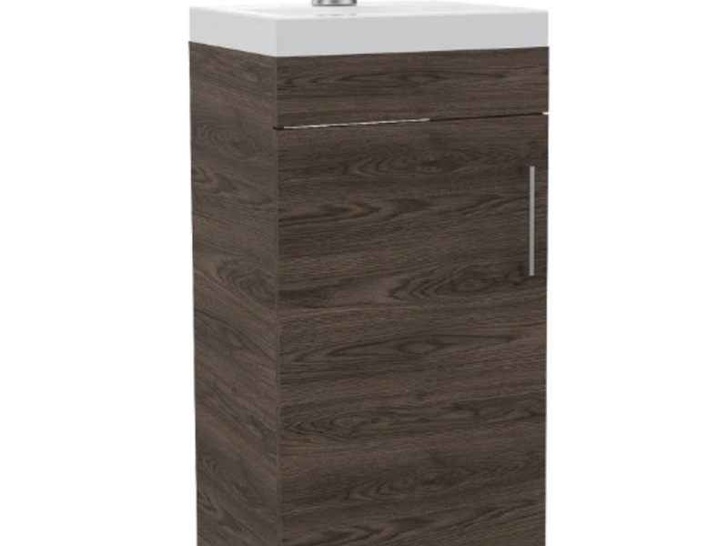 Mueble de Lavamanos puerta abatible Lima V.M. Virtual Muebles Construex