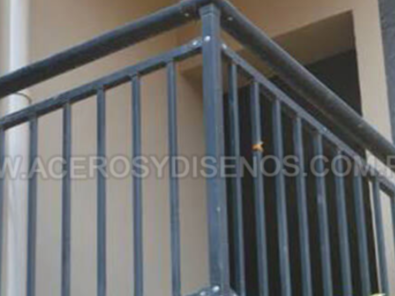 Baranda Para Balcones Chorrillos A&D - Aceros y Diseños SAC | Construex